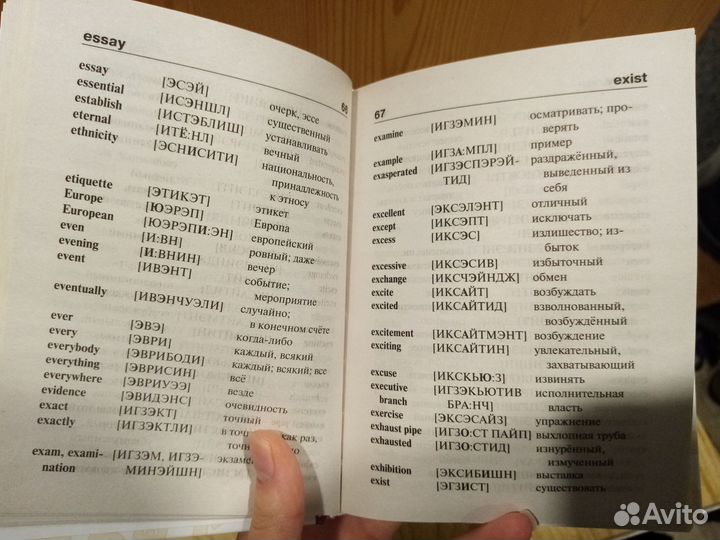 Англо-русский словарь с произношением