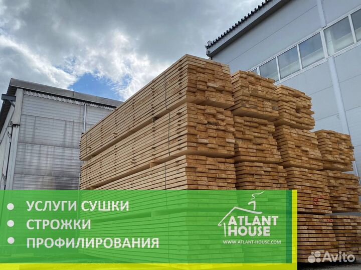 Услуги сушки, строжки, склейки древесины