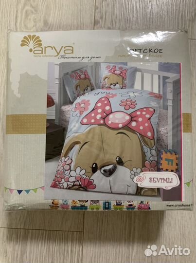 Детское постельное белье новое