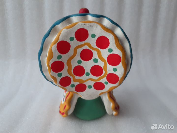 Дымковская Игрушка,Павлин Склейка