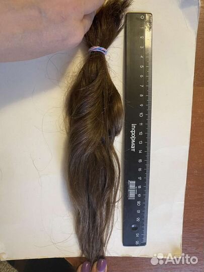 Натуральные волосы на заколках