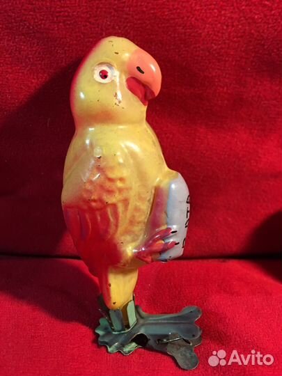 Елочная игрушка Попугай из набора Доктор Айболит