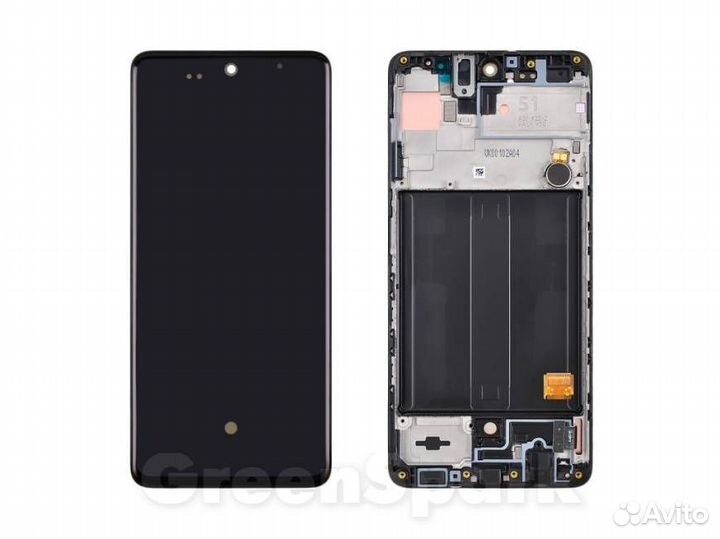 Дисплей для Samsung A515F Galaxy A51 2019 в рамке
