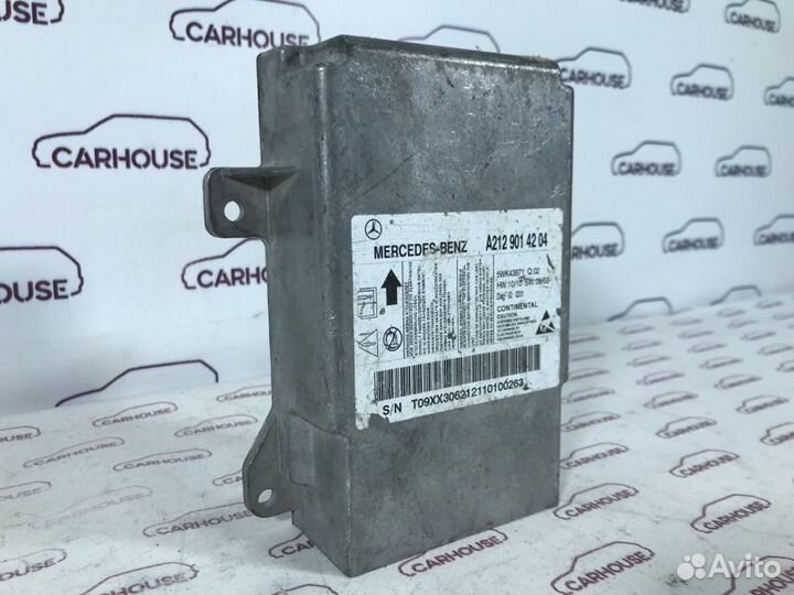 Блок управления аирбаг Mercedes Benz W212