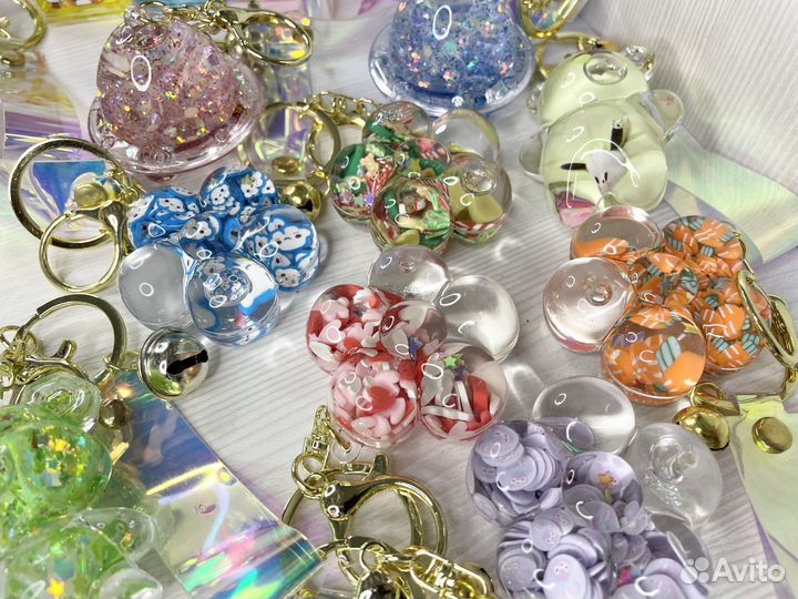 Брелоки с жидкостью