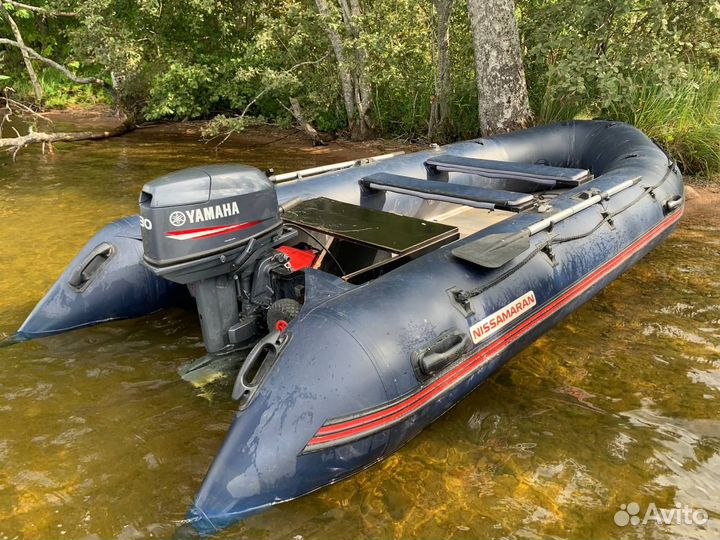 Лодка пвх Nissamaran с мотором Yamaha 30hmhs 30л/с