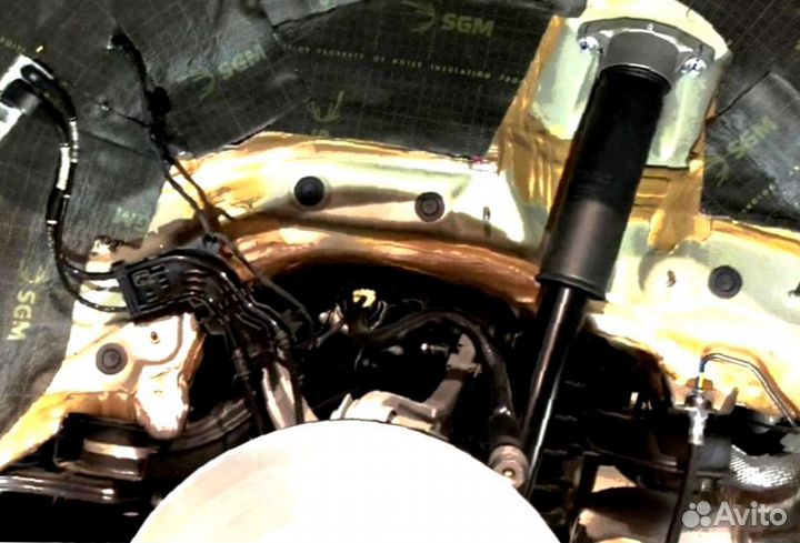 Шумоизоляция комплексная эконом (внедорожник)