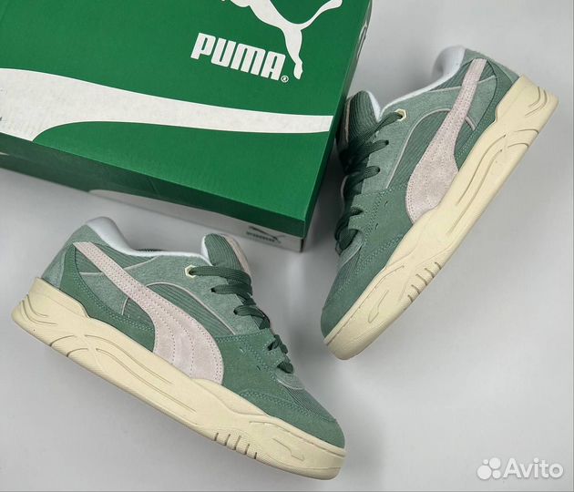 Кроссовки puma 180 tones зелёные