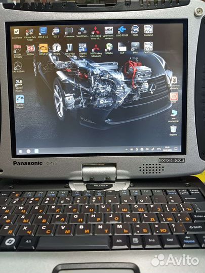 Panasonic cf19 mk8+программы под сканматик 2 про