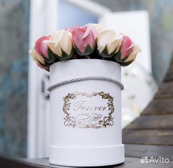 Букет Мыльные розы 25шт