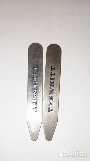 Косточки для воротника Tyrwhitt латунь