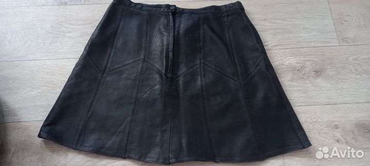Кожаная юбка