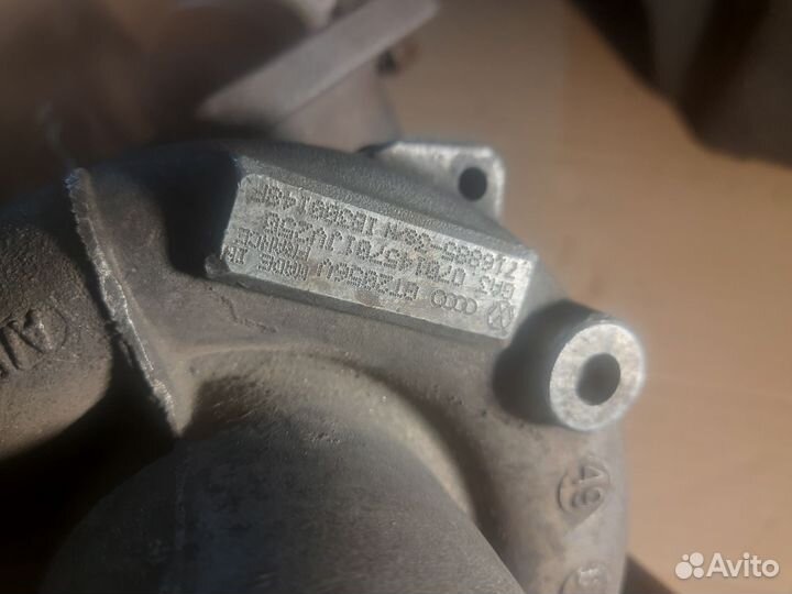 Турбокомпрессор на touareg