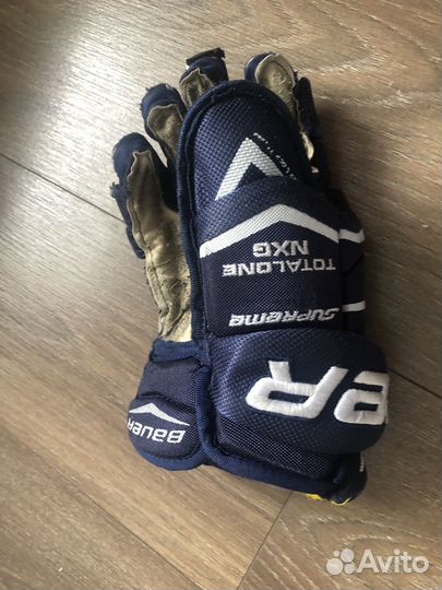 Краги хоккейные bauer 12 размер