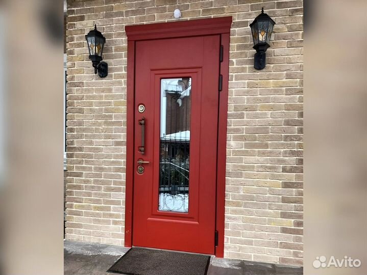 Входная дверь металлическая и мдф