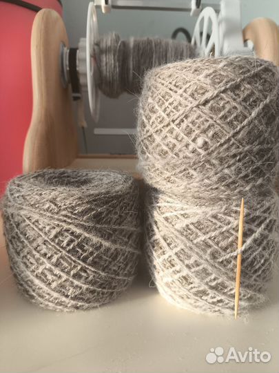 Прядение собачьей шерсти