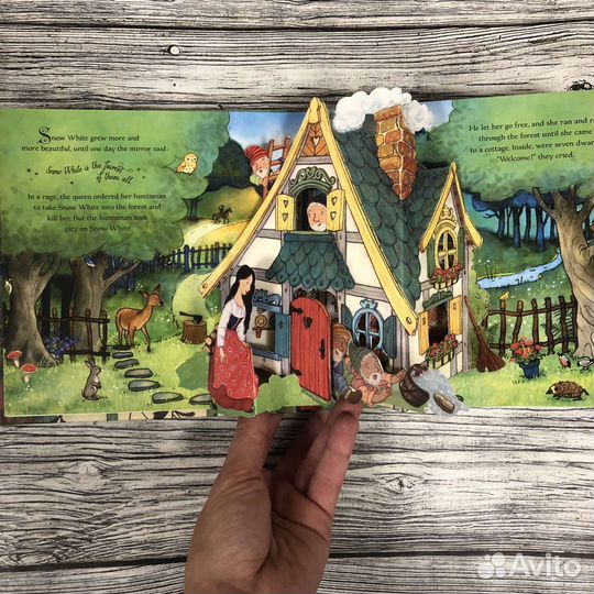 Usborne Pop-up Fairy Tales английские детские книг