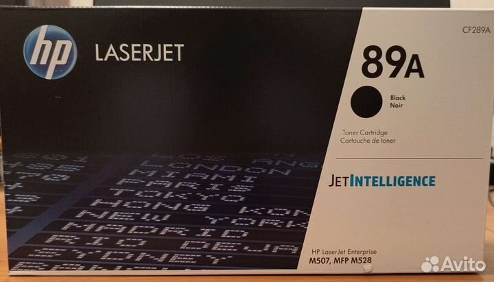 Картридж HP CF289A 89A оригинал