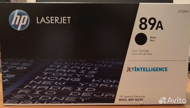 Картридж HP CF289A 89A оригинал