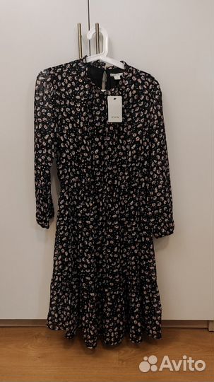 Платье шифоновое 48 (L)