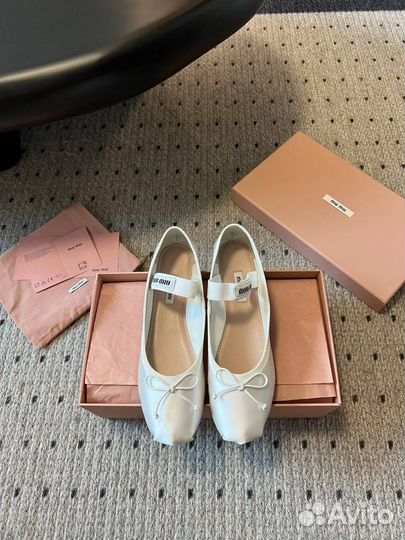 Балетки Miu Miu