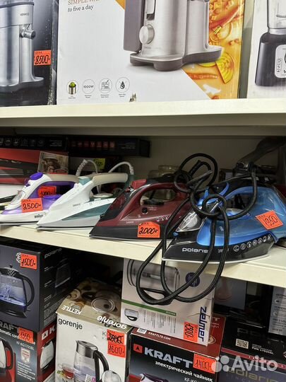 Утюг с парогенератором tefal,braun,polaris