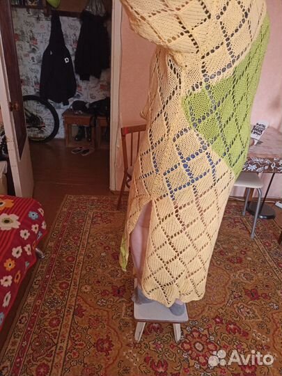 Кардиган женский длинный