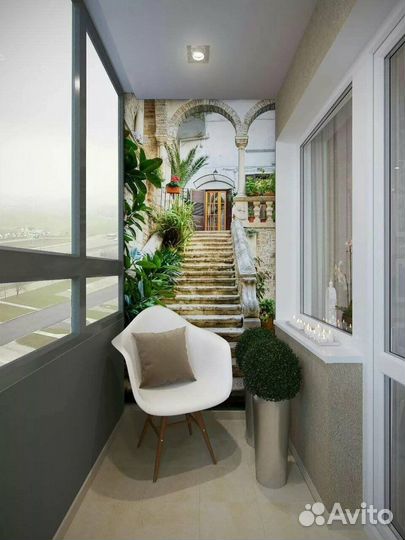 Лоджия/ балконы