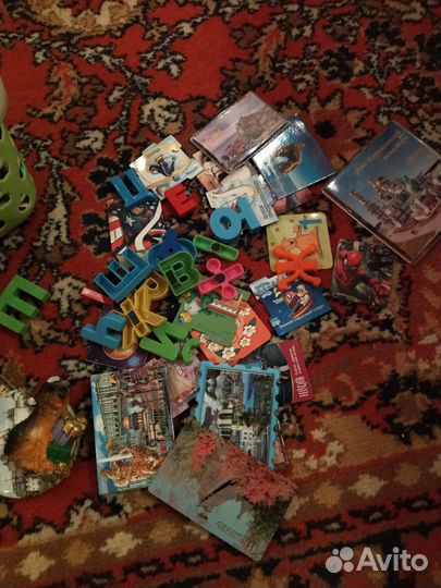 Магниты на холодильник пакетом