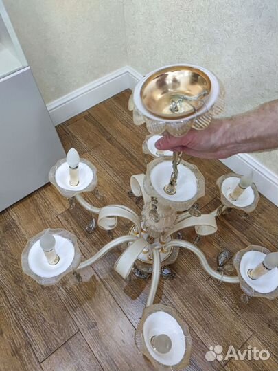 Люстра хрустальная