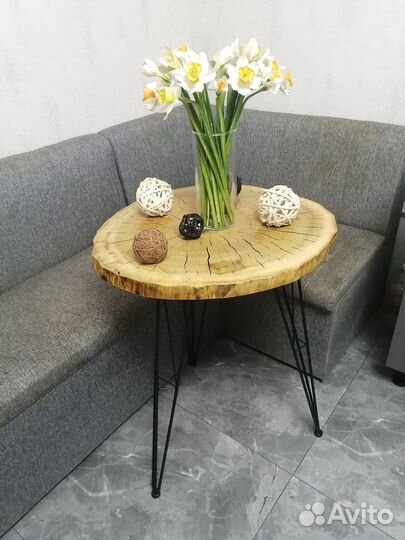 Столик кофейный круглый