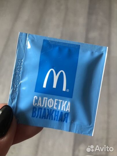 Салфетка влажная макдональдс