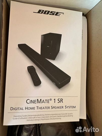 Саундбар Bose Cinemate 1SR Black
