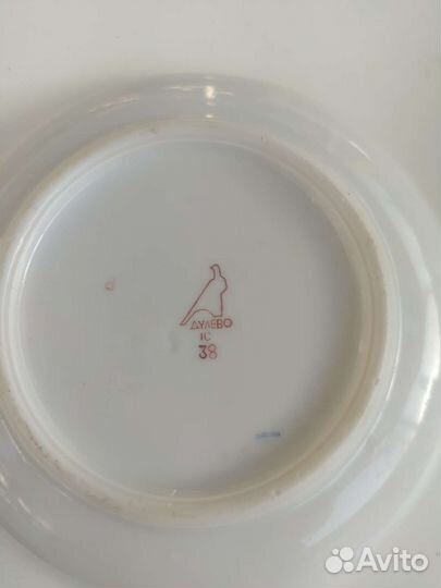 Блюдце от сервизов