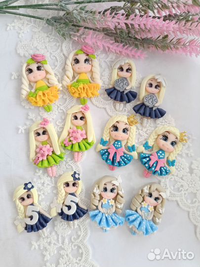 Куколки из полимерной глины