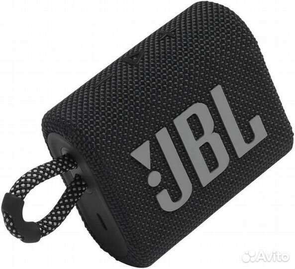 Колонка портативная JBL GO 3, 4.2Вт, черный jblgo3