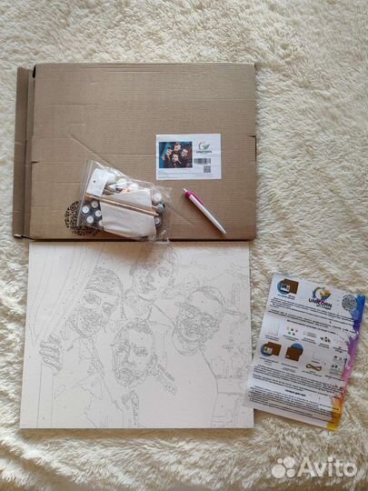 Картина по номерам новая