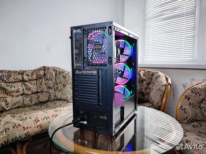 Игровой компьютер Intel 8 ядер DDR4 16Gb SSD 512Gb