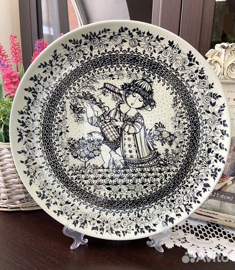 Редкая коллекционная тарелка Nymolle Denmark