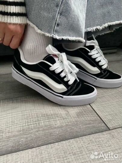 Vans Knu Skool дутыши женские (premium)