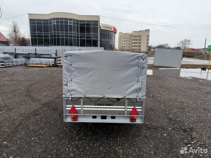 Прицеп 2,54х1, 30 с тентом