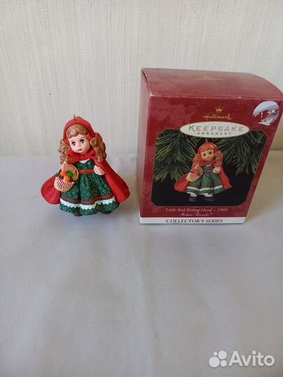 Елочная игрушка Halmark Красная шапочка