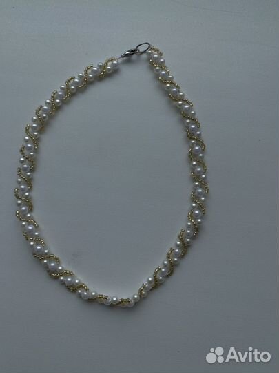 Колье чокер ручной работы