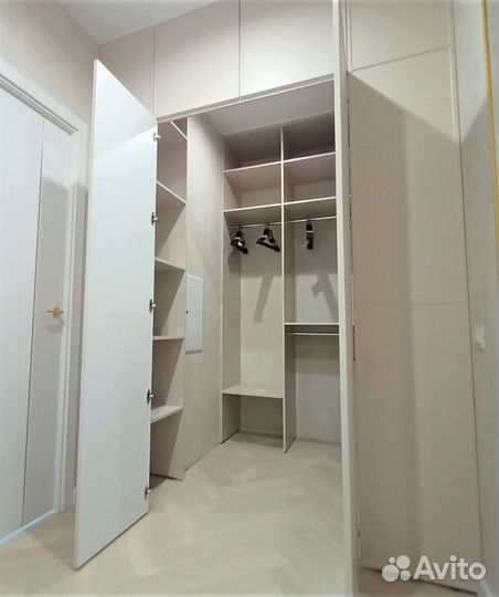 Гардеробная на заказ в рассрочку