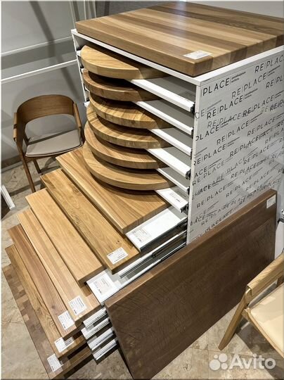 Столешница прямоугольная, ясень сращенный