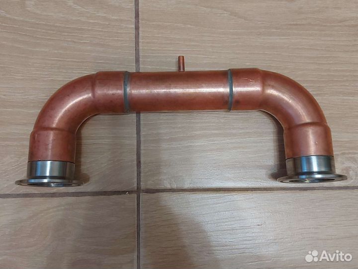 Отвод медный кламп 2