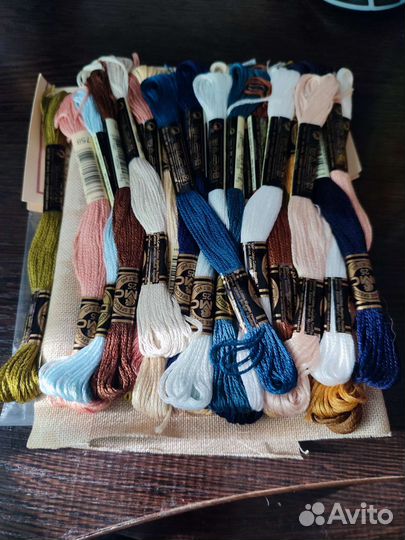 Вышивка крестом и бисером