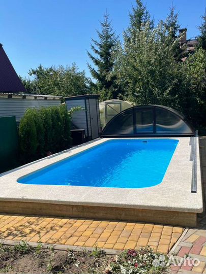 Пластиковый бассейн