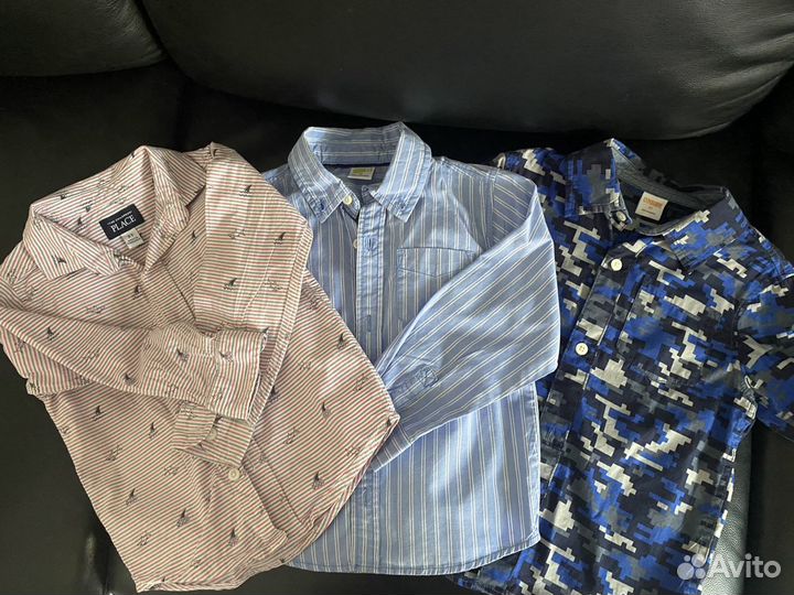 Рубашки на мальчика 2-4 года