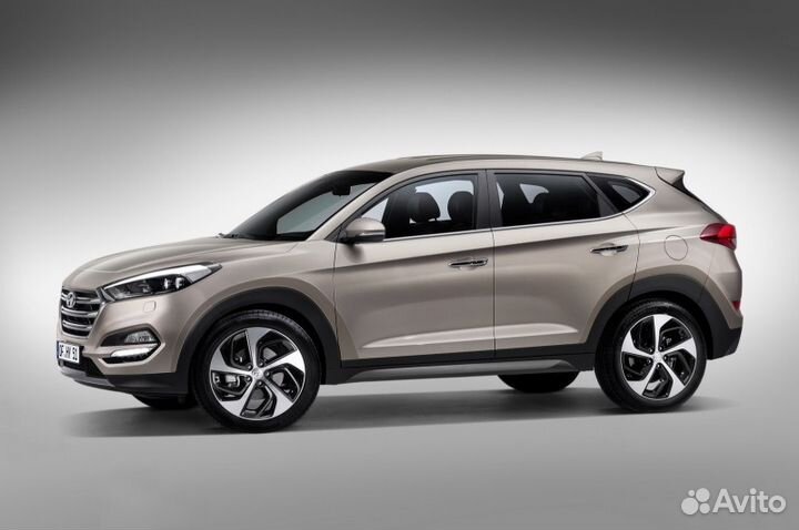 Ковры резиновые на Hyundai Tucson с 2015-2018 г. в